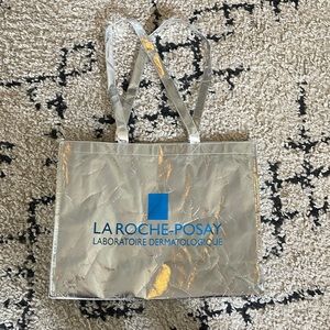 Large Silver Reusable tote